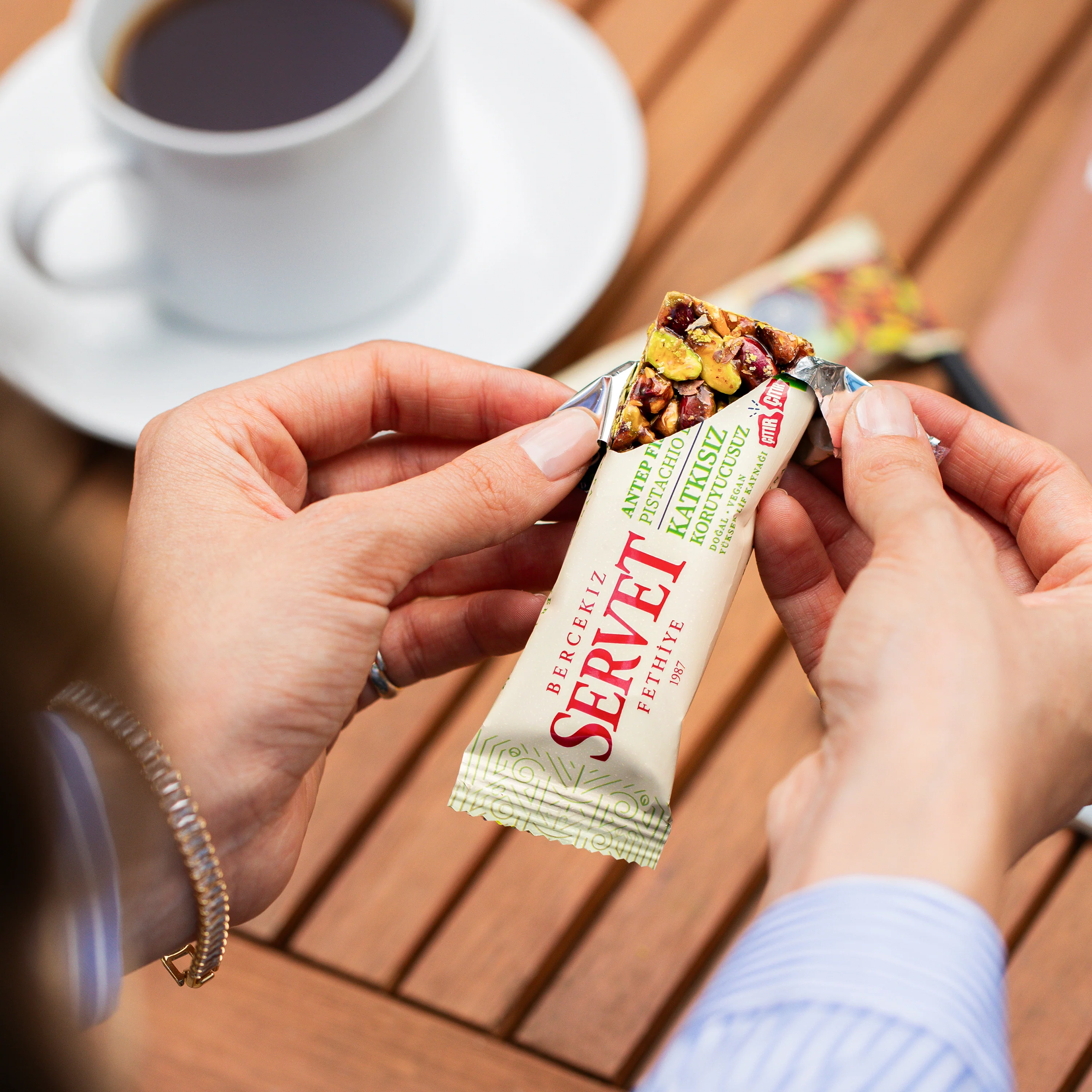 Antep Fıstığı Krokan Bar 20g 6'lı Paket - Image 6