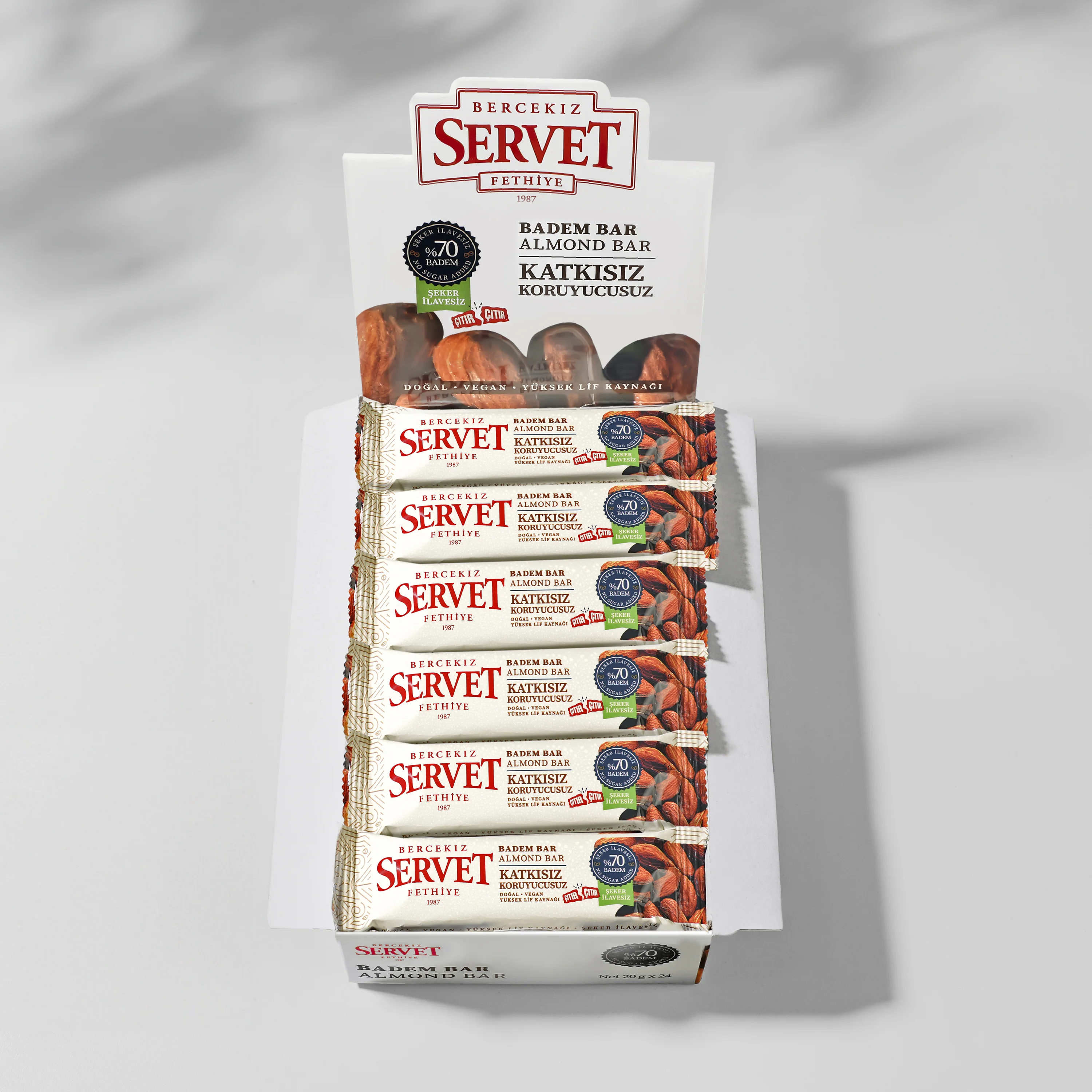 Badem Krokan Bar 20g 6'lı Paket - Image 6