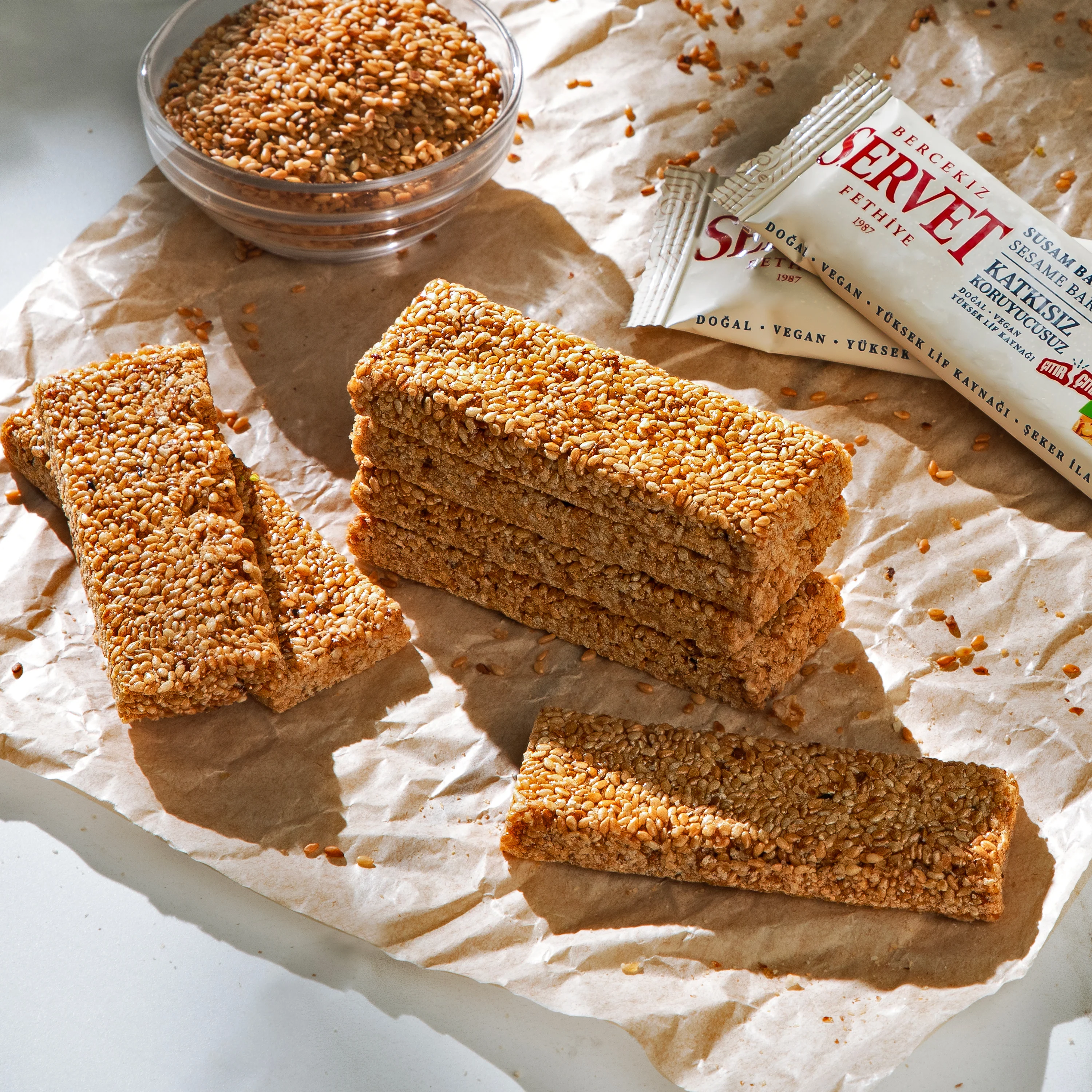 Susam Krokan Bar 20g 6'lı Paket - Image 4