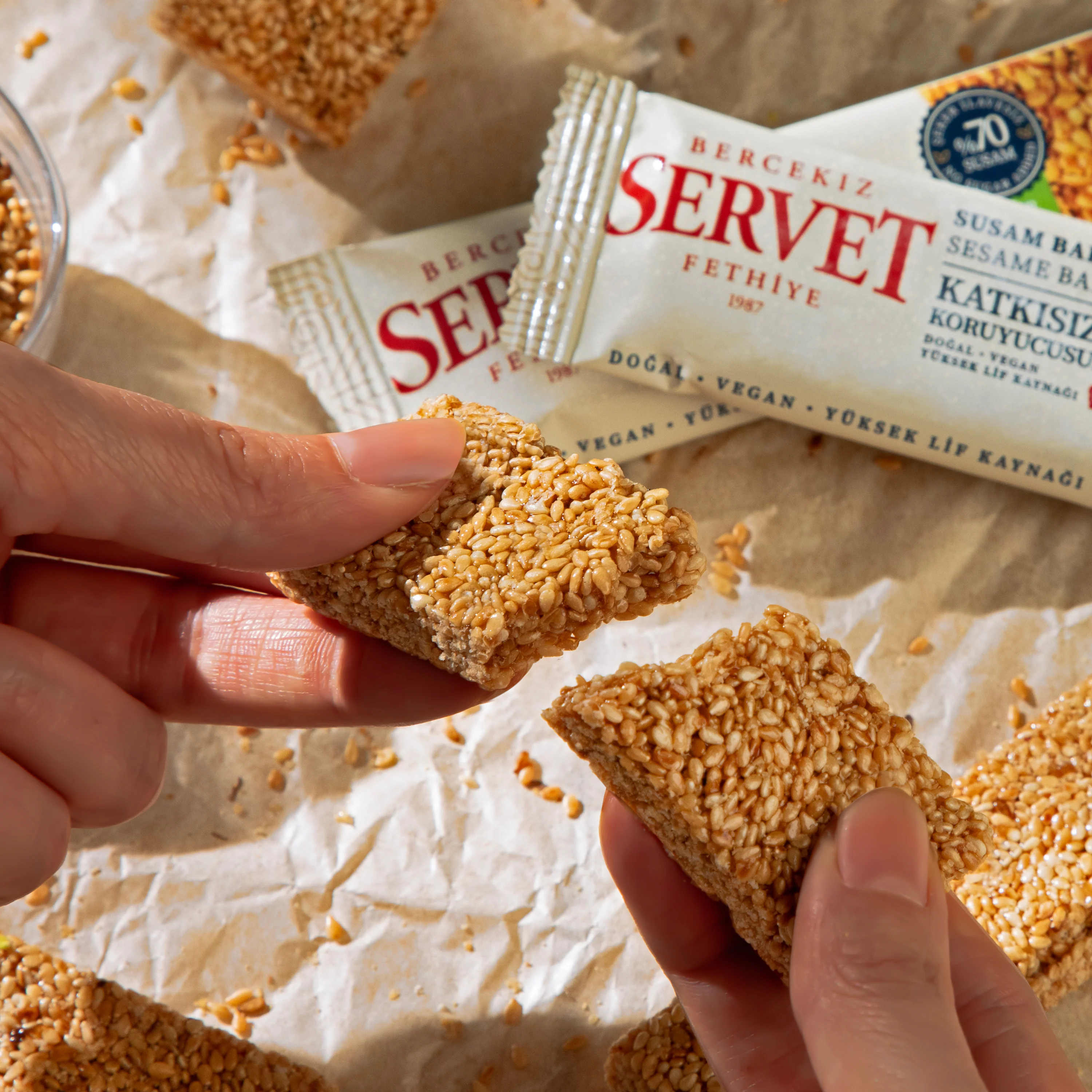 Susam Krokan Bar 20g 6'lı Paket - Image 5