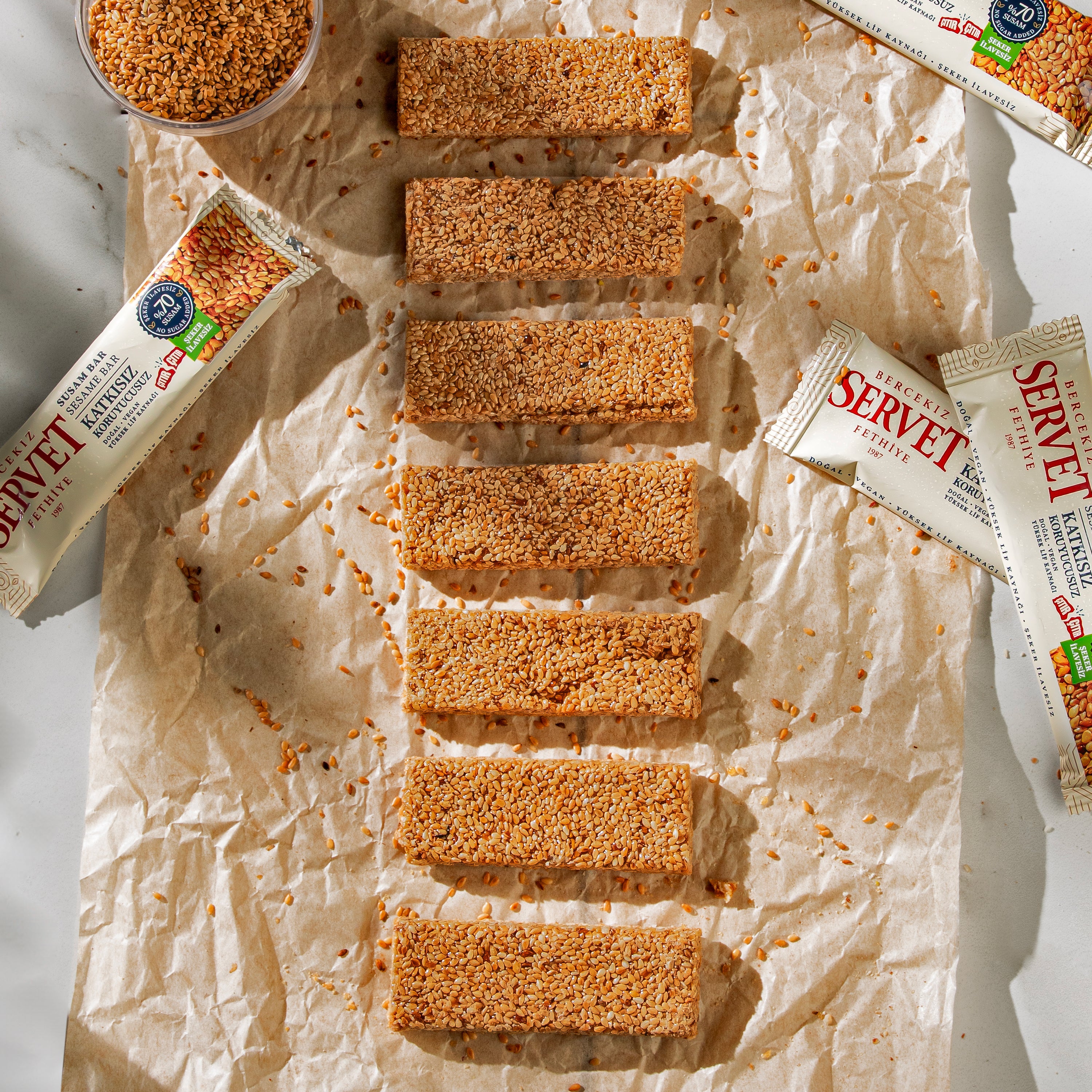 Susam Krokan Bar 20g 6'lı Paket - Image 6