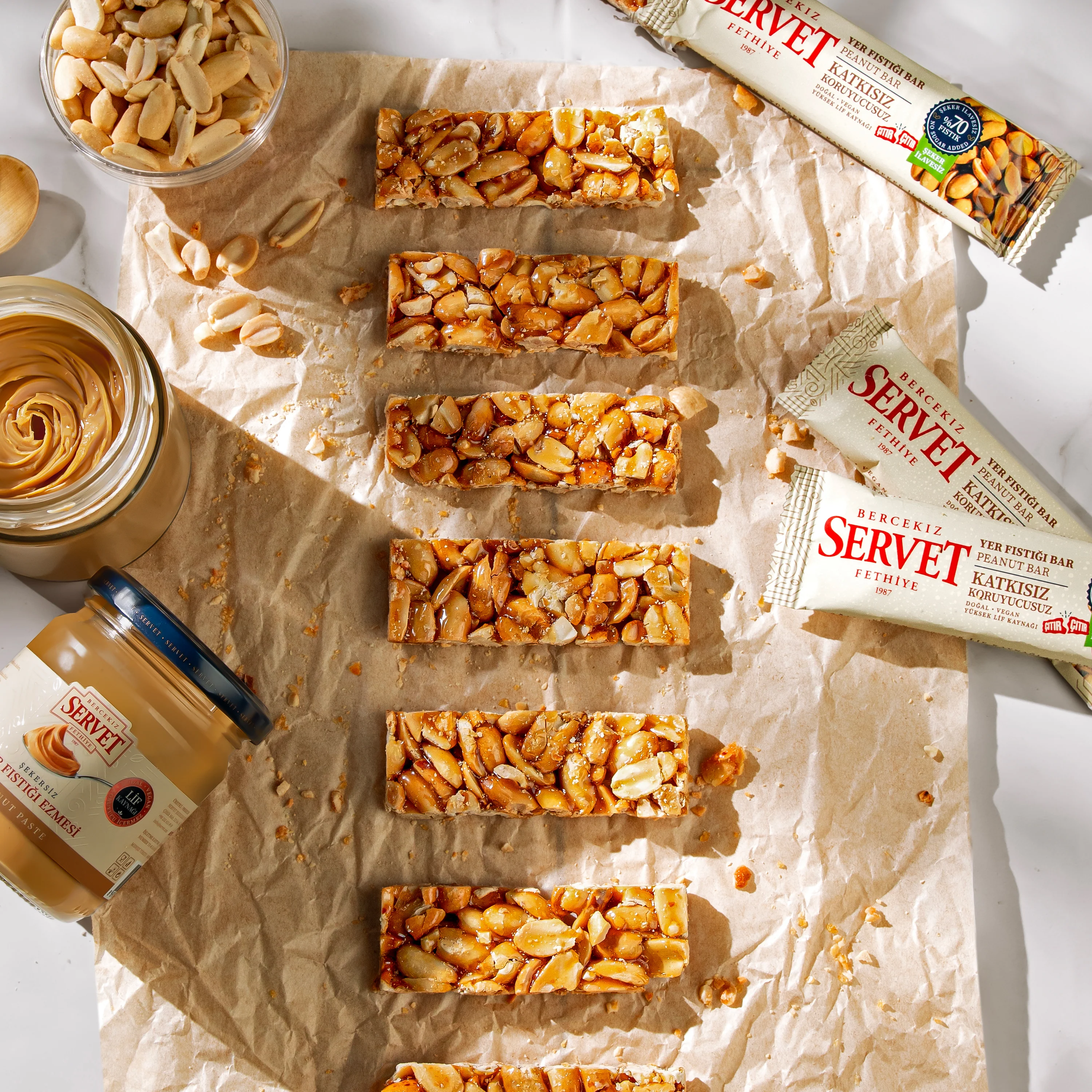 Yer Fıstığı Krokan Bar 20g 6'lı Paket - Image 5