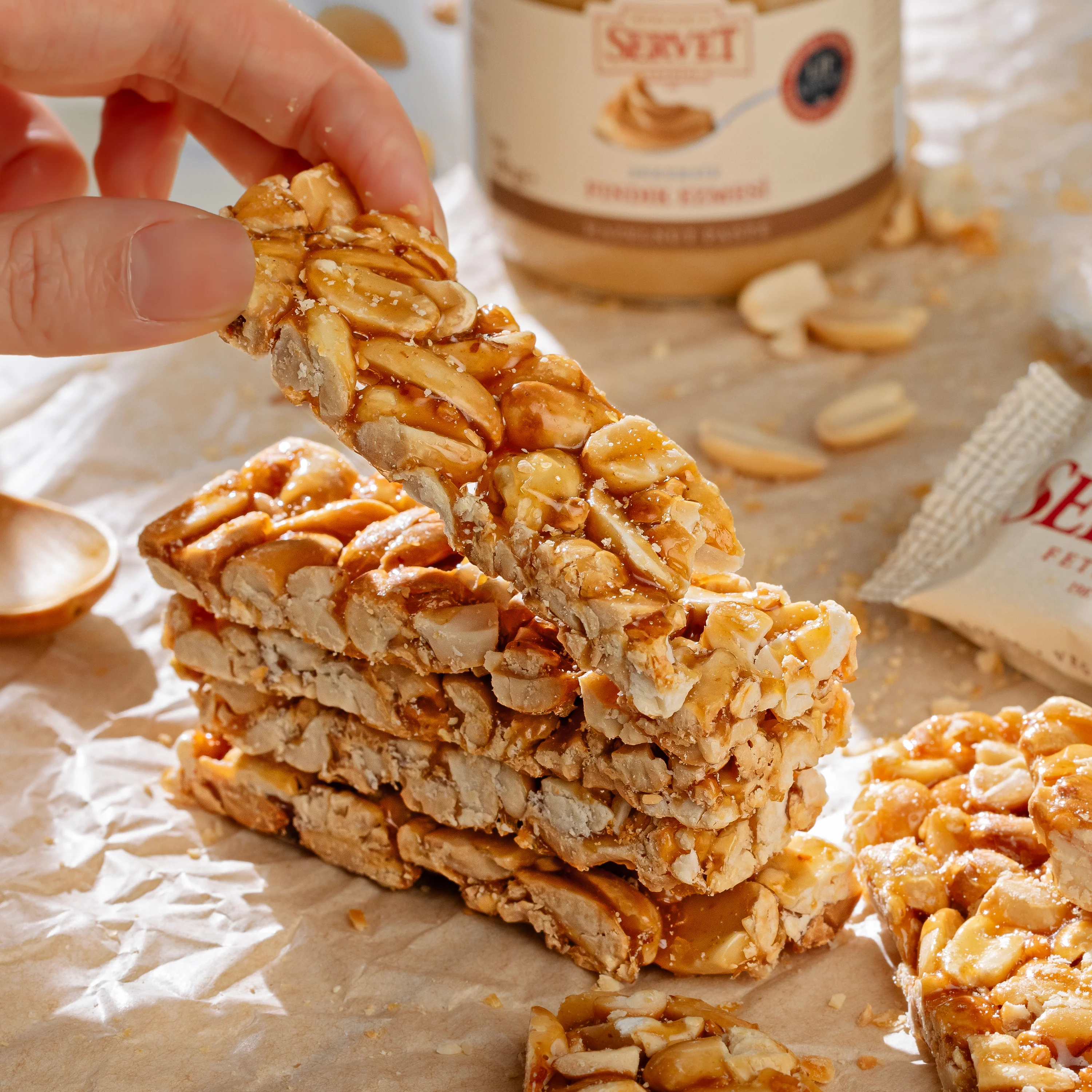 Yer Fıstığı Krokan Bar 20g 6'lı Paket - Image 6