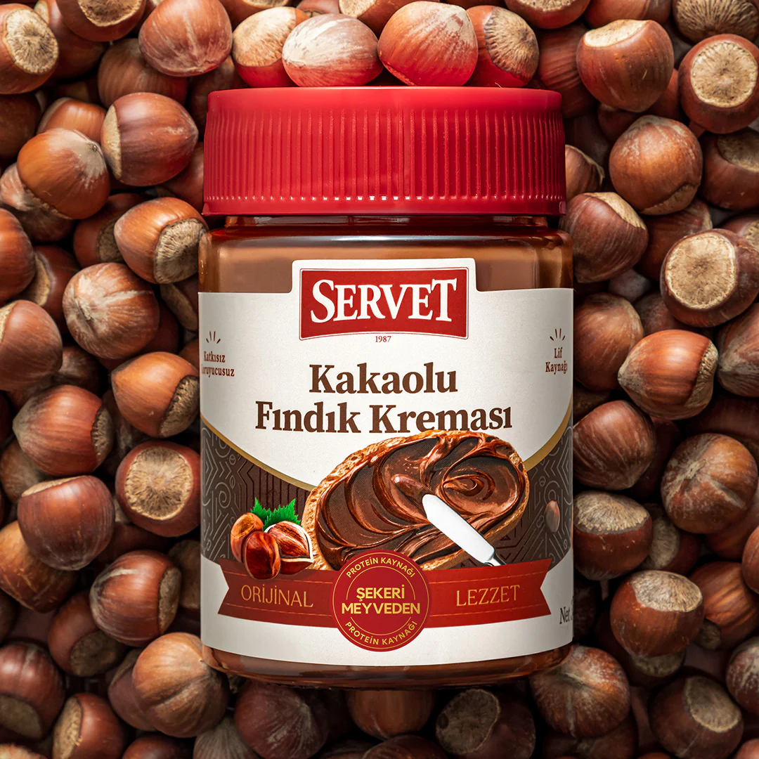 Servet Kakaolu Fındık Kreması 315g + Antep Fıstığı Kreması 200g - Image 4