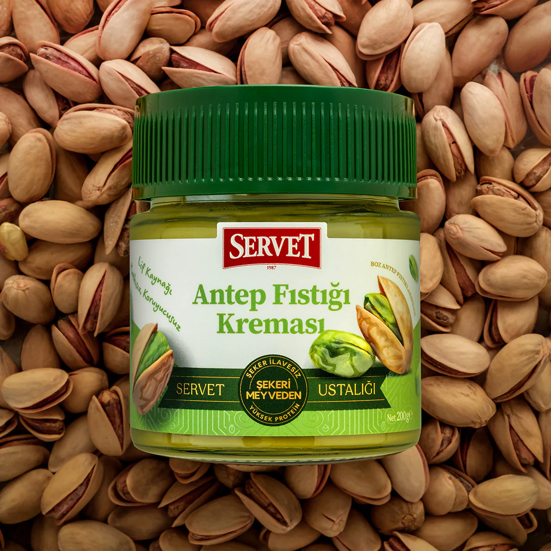 Servet Kakaolu Fındık Kreması 315g + Antep Fıstığı Kreması 200g - Image 5